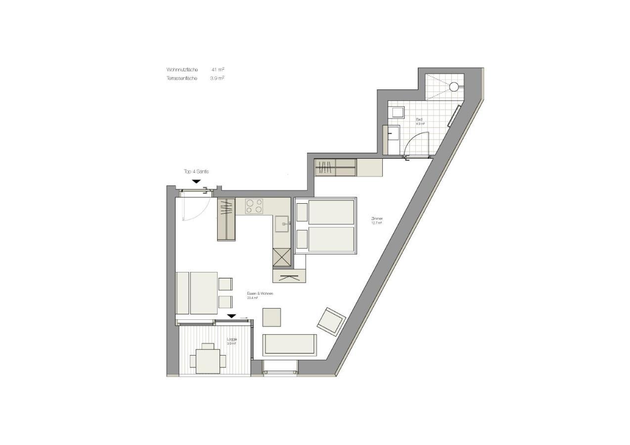 Bei Fink'S Apartment Sulzberg  Bagian luar foto